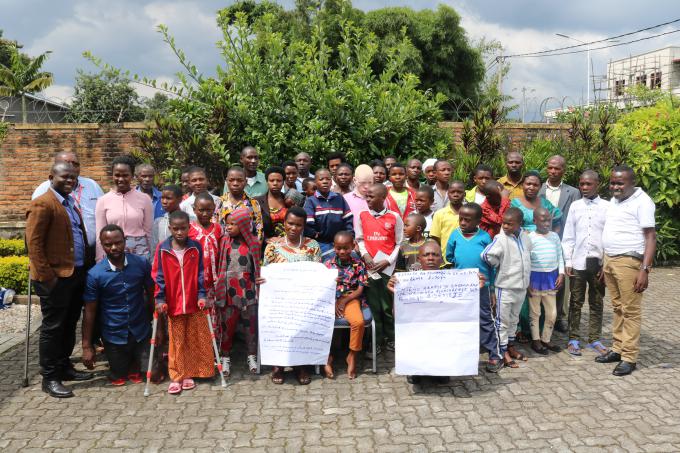 With our implementing partner UWEZO Youth Empowerment we work closely with the youth and children with disability (Y/CWD) to promote the implementation of the State obligations and commitments to the United Nations Convention on the Rights of Children (UNCRC) and the United Nations Convention on the Rights of Persons with Disability (UNCRPD). 