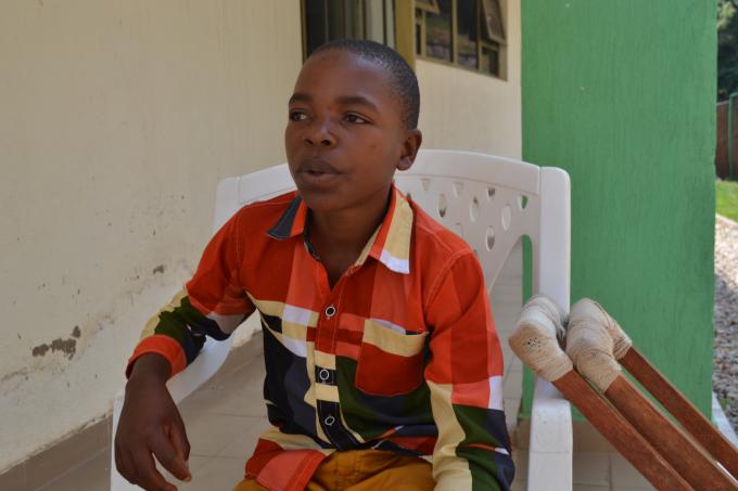 Jean Bonheur, highlighted some of the issues affecting children rights in his village and school