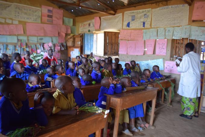 One of the schools in Gicumbi District where the project was implemented
